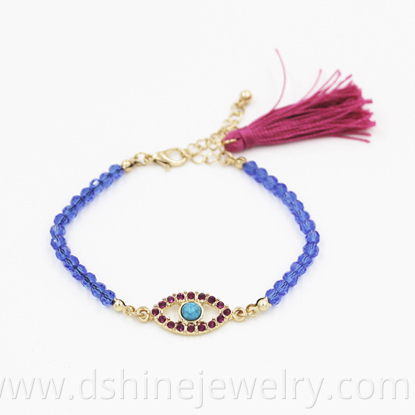 Lucky Evil Eye Charm Bracelet